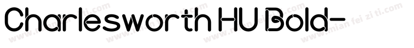 Charlesworth HU Bold字体转换